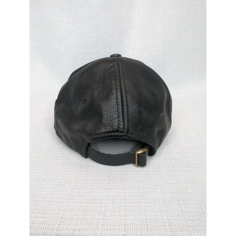 Vintage JH Design Dale Earnhardt Goodwrench Service Nascar Leather Strapback Hat